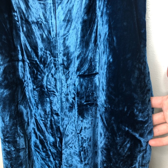 NWT ANTHROPOLOGIE MAEVE ANDROMEDA VELVET JUMPSUIT - Picture 9 of 14